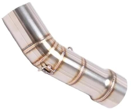 Scarico Per Motocicletta Per DUCATI Per Diavel 1200 Motociclo Tubo Di Collegamento Centrale Silenziatore 50mm 60mm DB Killer Modificato Silenziatori Finali Scarico Moto(60.5mm)