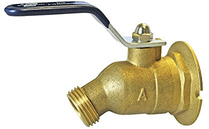 American Valve M74QT 3/4 Quarter Turn Sillcock FIP, 3/4-Inch