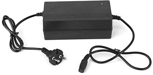 Cargador de batería de 24V 1 8A Cargador de batería de Plomo ácido para Coche de 3 Pines para Scooter eléctrico ATV Enchufe de la UE 90 230V, de Carga y Arranque