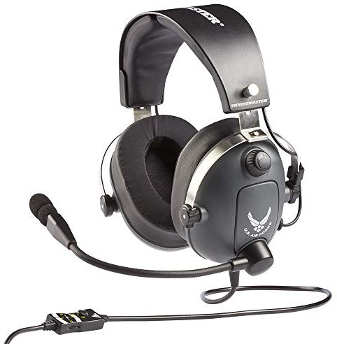 Thrustmaster T.Flight US Air Force Edition DTS Casque de jeu - Audio haute fidélité avec casque DTS