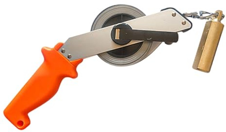 Ronyme Ruban à mesurer pour réservoir d', règle en acier, dispositif de mesure du carburant pour mesurer la profondeur de l' dans les navires, 15m
