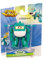 Super Wings EU780623 - Transformations-Flugzeug Tino in Grün-Weiß, ca. 12 cm große Spielfigur für Kinder, verwandelbares Spielzeug-Flugzeug und Roboterfigur