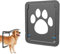 Barriera per porte con zanzariera per gatti da interno - Porta d'ingresso, protezione anti-morso per finestra con rete per cani e animali domestici | Schermo di sicurezza con barriera per gattaiola co