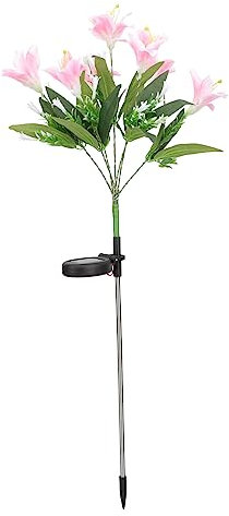 ibasenice Lampes Solaires Pour Fleurs Extérieur Lumières De Jardin Piquet Décoration Pour Terrasse Allée Cour