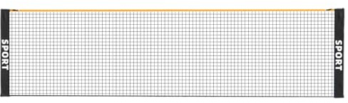 Backyard Badminton Pickleball Net – Portable Adjustable Outdoor Indoor Net | Väderbeständig polyester 3,1 m 4,1 m 5,1 m Höjd Adjustable för barn vuxna Family Training Practice Casual Matches