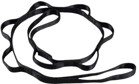 Daisy Chain, elas aereas, kit pilates en casa, Cadena para cinturón de inmersión y cinturón de peso, versátil para escalada, yoga aéreo y gimnasio, diseño de cinturón de peso resistente