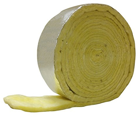 Frost King Foil Backed Fiberglass Pipe Wrap, 3x1x25'