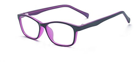 ALWAYSUV Computerbrille Blaulichtblockierung für Kinder Jungen Mädchen Teenager Kinder Gaming Brillen Reduzieren Sie die Brille der Augen Lila