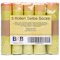5 bis 500 Rollen Gelber Sack, Gelbe Säcke 90 Liter, 15µ (5 Rollen)