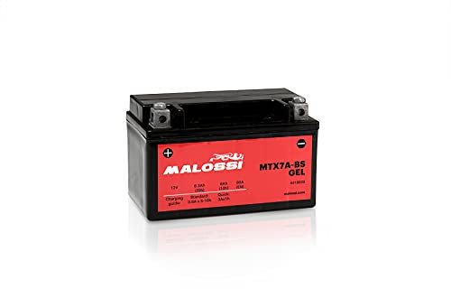BATTERIA GEL ATTIVATA PRECARICATA PRONTA ALL'USO MALOSSI 12V 6AH PEOPLE 50 125 150 200 SYMPHONY 50 125 150