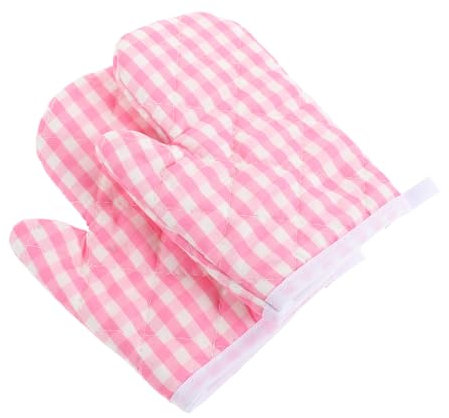 TINEASUR Mitaines Anti Chaleur pour Garçon et Filles Lot de 2 en Polyester Résistantes pour Micro-Ondes et Four la Cuisine Garçon Fille