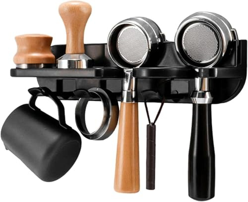 Porta-filtro da caffè, porta attrezzi, per caffè, per tamper e filtro da caffè, per caffè espresso (54 mm)
