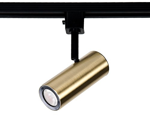 WAC Lighting H-2010-930-BR Silo LED2010 X10 Head H Track, Brushed Brass