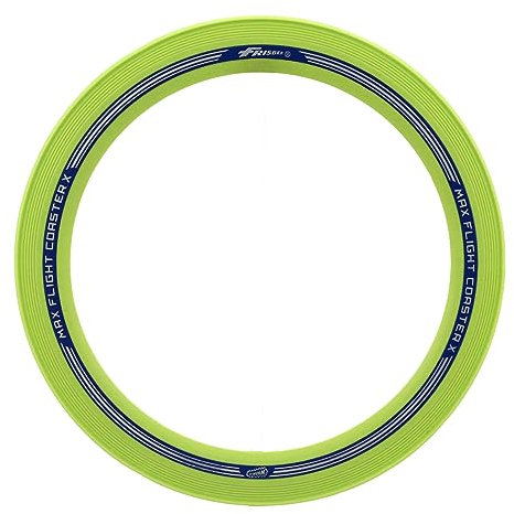 Wham-O Frisbee Max Flight Coaster X | Flugring für extrem weite Würfe | sehr leicht und robust | Gummiring für Strand , Park und Wiese | für Kinder und Erwachsene