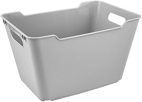 keeeper Aufbewahrungsbox, Strukturierte Oberfläche, 12 l, Lotta, Nordic Grey