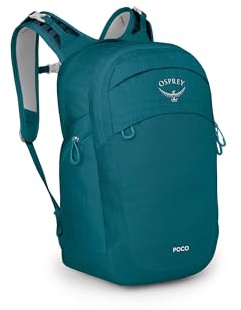 Osprey Poco Changing Backpack with Clip-in Changing Pad - Travel Diaper Bag, Deep Peyto
