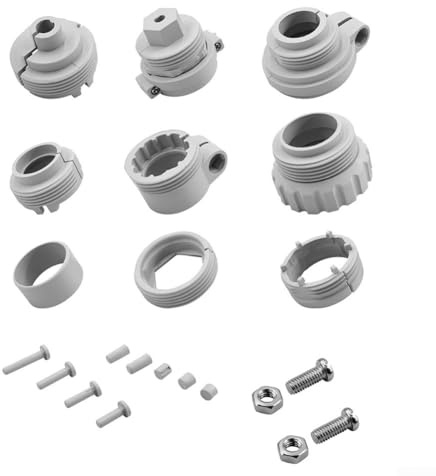 Adaptador de cabeza de válvula termostática, M30 x 1,5 TRV radiador inteligente adaptador de válvula de termostato conector para programación inteligente y mejorar la eficiencia energética