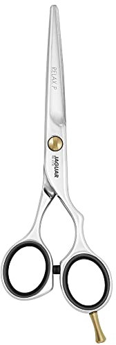 JAGUAR Haarschere PRE STYLE RELAX P 6.0 | Friseurschere im Offset-Design | poliert | Made in Germany…