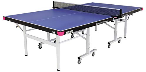 Butterfly Unisex Adult Easifold Deluxe 22 Rollaway Table Tennis Table - Blue, One Size