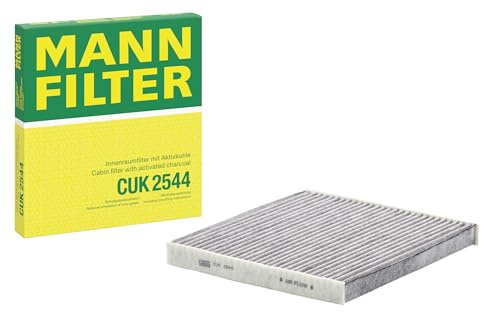 MANN-FILTER CUK 2544 Innenraumfilter/Kabinenluftfilter - Pollenfilter mit Aktivkohle - für Pkw + Transporter