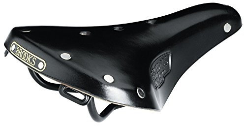 Brooks B17S Standard (B211) Schwarz für Damen + Leder Fahrrad Sattel + Modell 2011