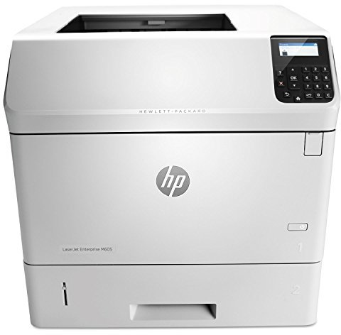 HP LaserJet Enterprise M605N (E6B69A) Mono Laserdrucker (Drucker, Duplex, LAN, ePrint, AirPrint, Cloud Print, USB, 1200 x 1200 dpi) weiß