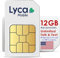 Lycamobile 90-Tage-Prepaid-SIM-Karte für Mobiltelefone, 15 GB Highspeed-4G-LTE/5G-Daten, Internationale Gespräche und SMS in über 100 Länder, schnelle Aktivierung, 3-in-1-Dreifachschnitt