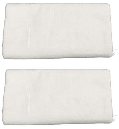 Keenso 1 Pair Muffler Silencer Packing Cloth, Exhaust Muffler Mat Fiberglass Packing 35x25cm Sound Absorbing Packing Cloth for ATV Motorcycle Dirt Bike for Exhaust Pipe Wrap Silencer