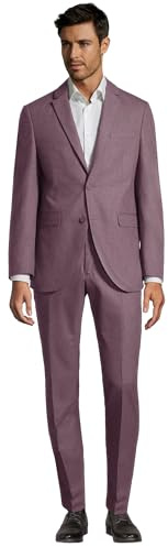 Steffen Klein Herren Designer Anzug - Slim Fit - Größe 56 - Zweiteiler Business Anzug - Wine