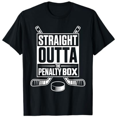 Cool Ice Hockey Design for Men Women Kids Ice Hockey Lover T-Shirt