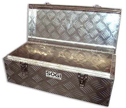 SOGI BLE-58 Baule Portautensili Porta Attrezzi Cassetta in Alluminio Valigetta