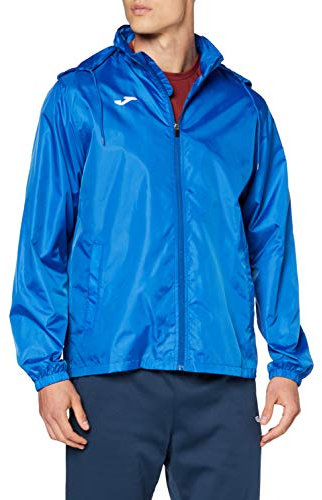 Joma - Herren Regenmantel - Wasserdicht mit Innenfutter - Ideal für Outdoor-Sportarten - Royal - XL