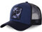 Tracker Kappe Herren Dc Comics, Cap Herren, Atmungsaktiv, Luftiges Netzgewebe, Blau, Einheitsgröße
