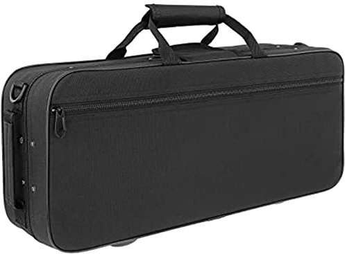 2 in 1 Trompeten-Tasche, Trompeten-Rucksack, Tragebox mit verstellbarem Doppel-Schultergurt, Schaumstofftasche, Baumwolle gepolstert