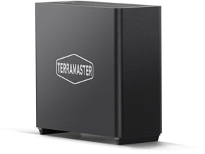 TERRAMASTER D4 SSD NVMe Enclosure - 4bay USB4 40Gbps Type-C, USB Storage Supports 4 x M.2 NVMe 2280 SSDs, Mobile App for Data Backup Included (Diskless)