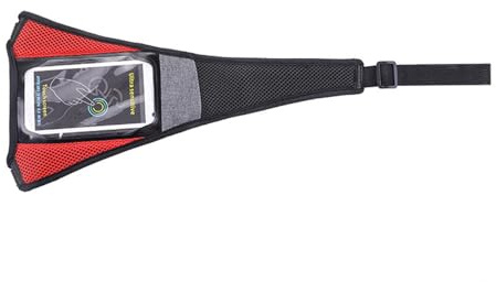 AMISENK Fundas protectoras para marco de bicicleta, protección contra el sudor con bolsa de teléfono, red de protección para ciclismo, entrenamiento, bicicleta de carretera, tela de ciclismo