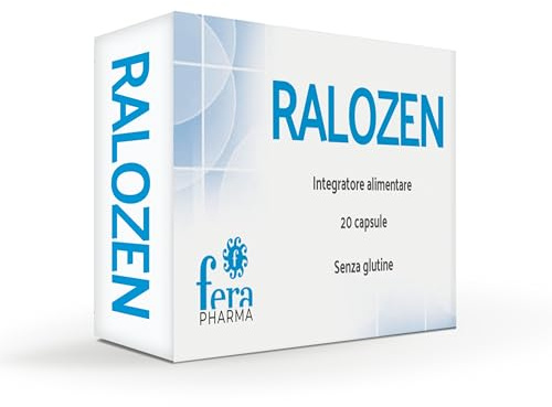 Fera Pharma Ralozen - Integratore Alimentare a base di Ippocastano, Boswellia e Bromelina, Senza Glutine, 20 Capsule