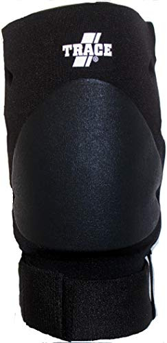 Trace Rodilleras Protecciones de Balonmano, Todo el año, Unisex, Color Negro, tamaño Small