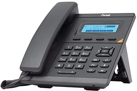 AXTEL Telefono Voip Ax-200 1 Line IP Phone, 132 X 48, Led 2Por 10/100 M Eth No Power