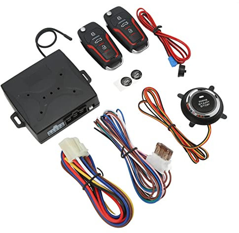 Ensemble de verrouillage central à distance, système d'entrée sans clé de voiture, démarrage à un bouton, pratique pour les véhicules