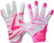 Cutters Youth Game Day Pro Fußball-Empfänger-Handschuhe, Weiß/Pink, Small
