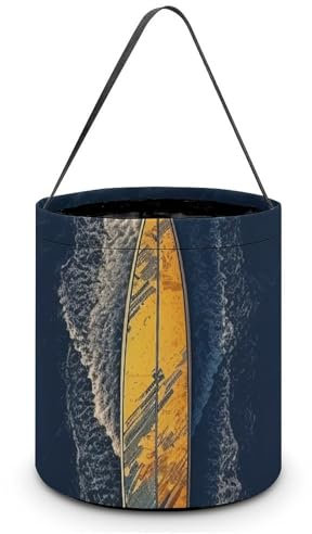 Sacs fourre-tout réutilisables pour Halloween, planche de surf, sac à goûter portable pour cadeaux et courses