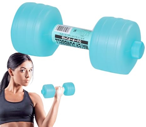 Wasserhanteln, Hanteln mit Gewichten|Mit Wasser befüllbare Hanteln für das Training, Fitness - für Kniebeugen, Brustdrücken, Bizepscurls, Gehen oder Joggen