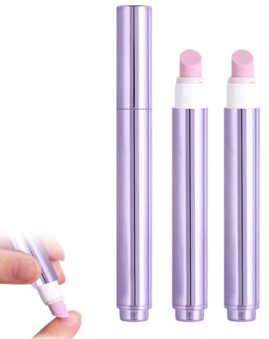 3 Stück Nagelhautentferner Stift, Pflegestift Zur Nagelhautbehandlung, Ergonomisches Design Für Einfache Anwendung, Ideal Für Professionelle Und Private Nagelpflege