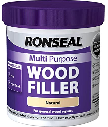 Ronseal MPWFN930 930 g Multi-Purpose Wood Filler Tub - Natural