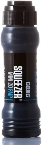 Grog 20 Mini Squeezer - 20mm Refillable Paint Marker Pen (Death Black)