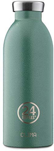 24Bottles Clima Stainless Steel Water Bottle, Green, 850 ml