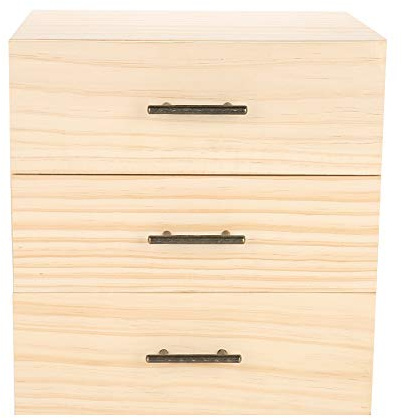 Wooden Essential Oil Bottle 3-Tier Storage Box Large 90 Slots 3 Drawers Storing Keeper Case Fragrance Oil Bottle Container Display Box Multi-Tray Divided for Oil Storing and Protecting