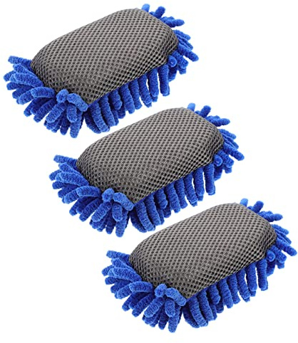 Baluue 3pcs Chenille Chalkboard Eraser Whiteboard Cleaner for Classroom Office and Home Use Board Wiper for Easy Cleanup