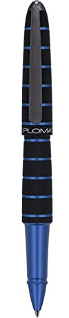 DIPLOMAT D40352030 ELOX Tintenroller/Handgefertigt/mit Geschenkbox/Farbe: Schwarz Blau